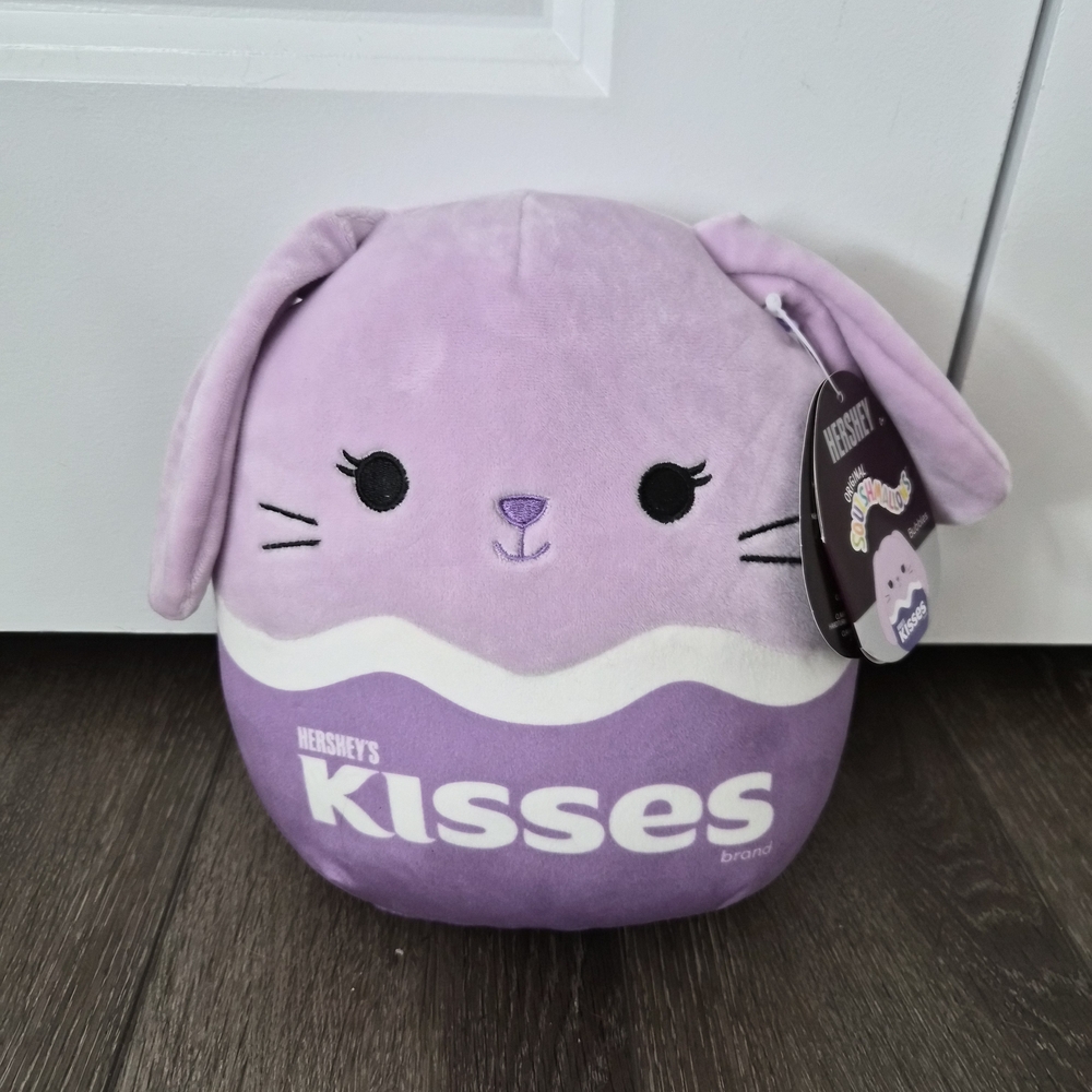 Kisses Purple Bunny Plush Toy